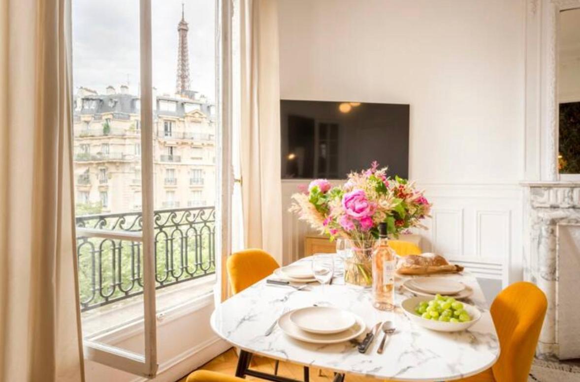 Luxury Suites Tour Eiffel Best View Paris Ngoại thất bức ảnh